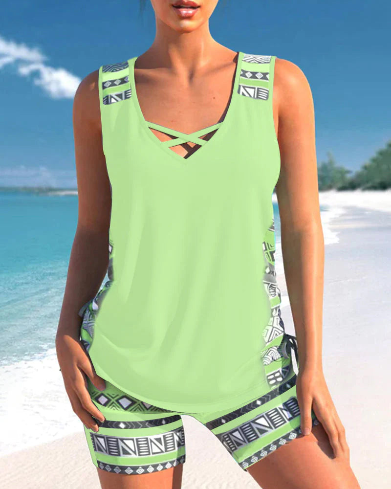 Noemi™ | Trendy Tankini Swimsuit