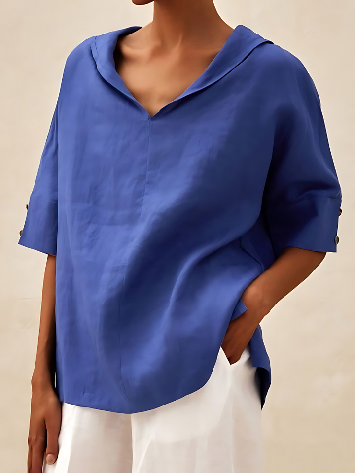 MOLLY™ V-NECK CASUAL SHIRT