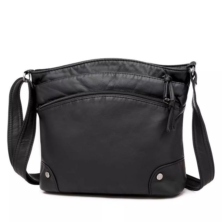 Zoe™ | Leather Shoulder Bag