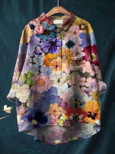 Diana™ - Blouse with floral print