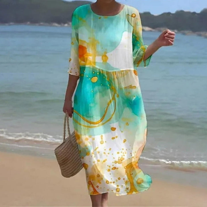 Harriet™ - Elegant Floral Dress