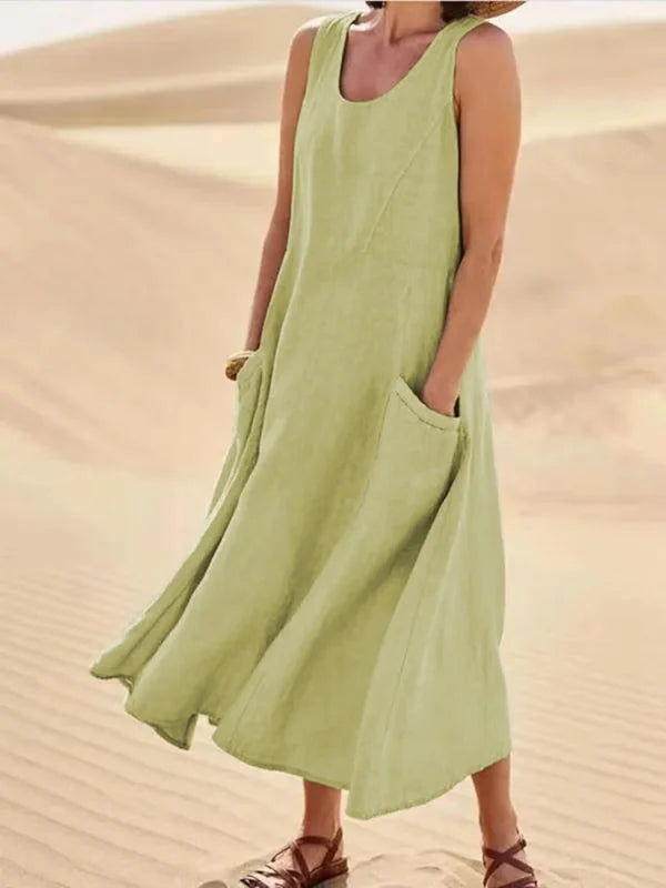 Leia™ - Linen Dress