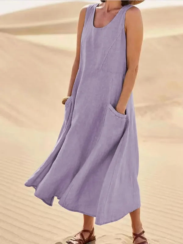 Leia™ - Linen Dress