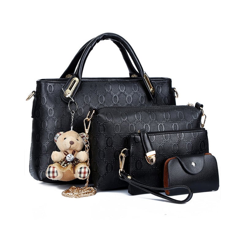 Mia™ - New Stylish Four-Piece Handbag Set