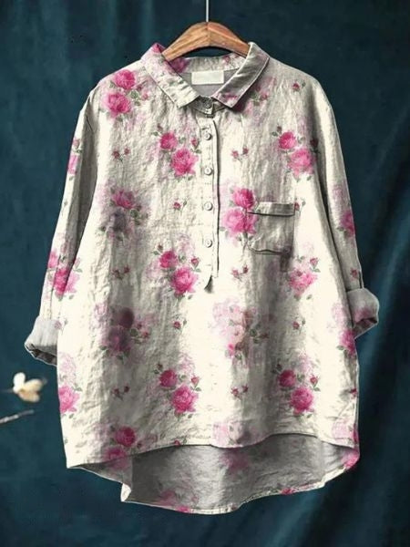 Diana™ - Blouse with floral print