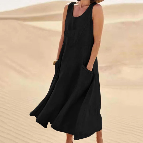 Leia™ - Linen Dress