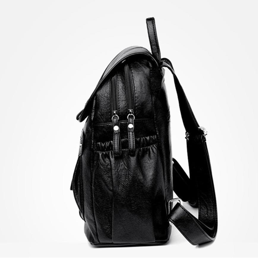 GALILEA™ - Lightweight Leather Backpack