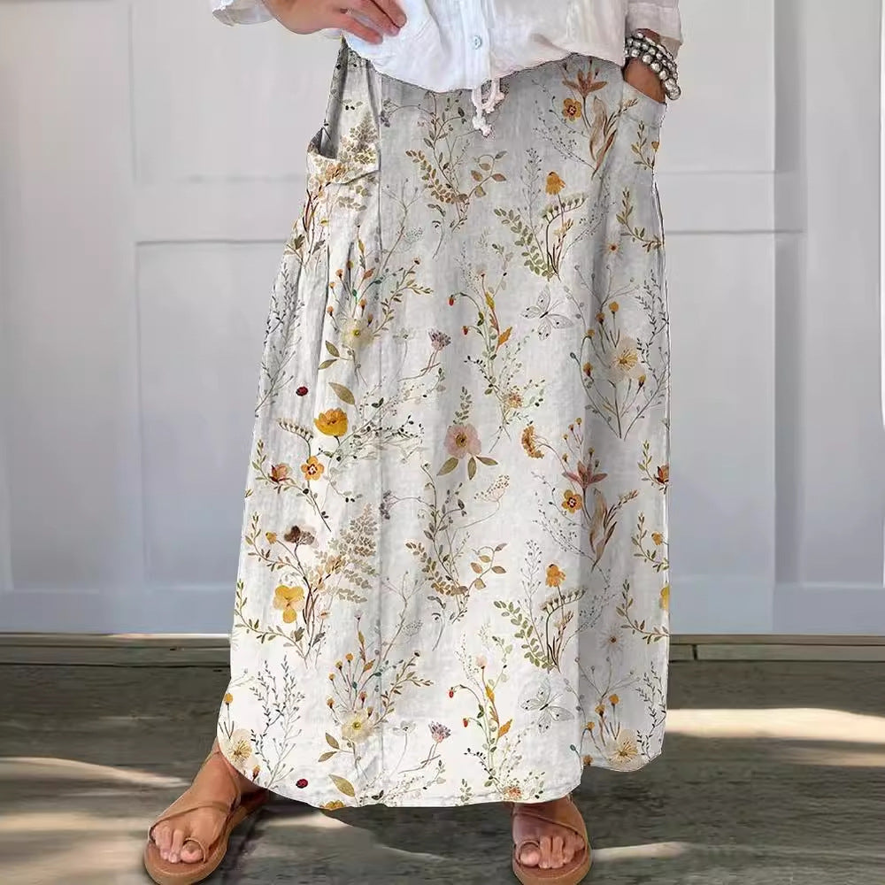 Valeria™ | Floral Maxi Skirt