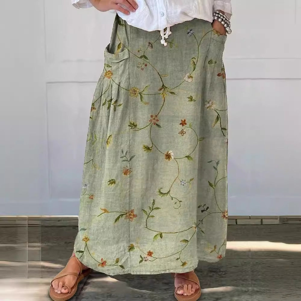 Valeria™ | Floral Maxi Skirt