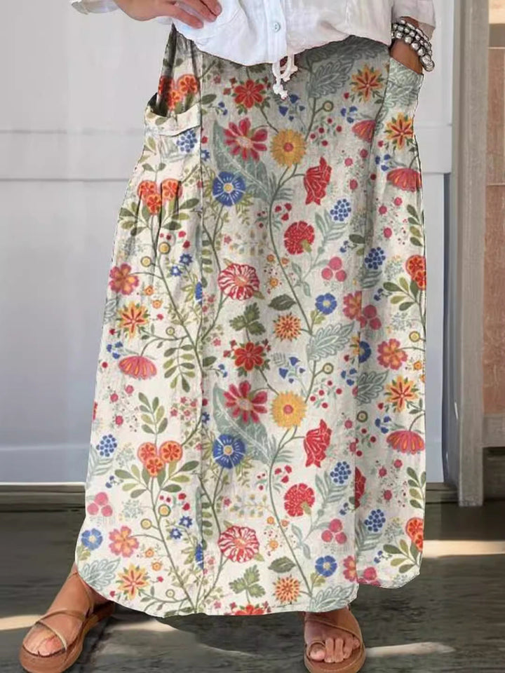 Valeria™ | Floral Maxi Skirt