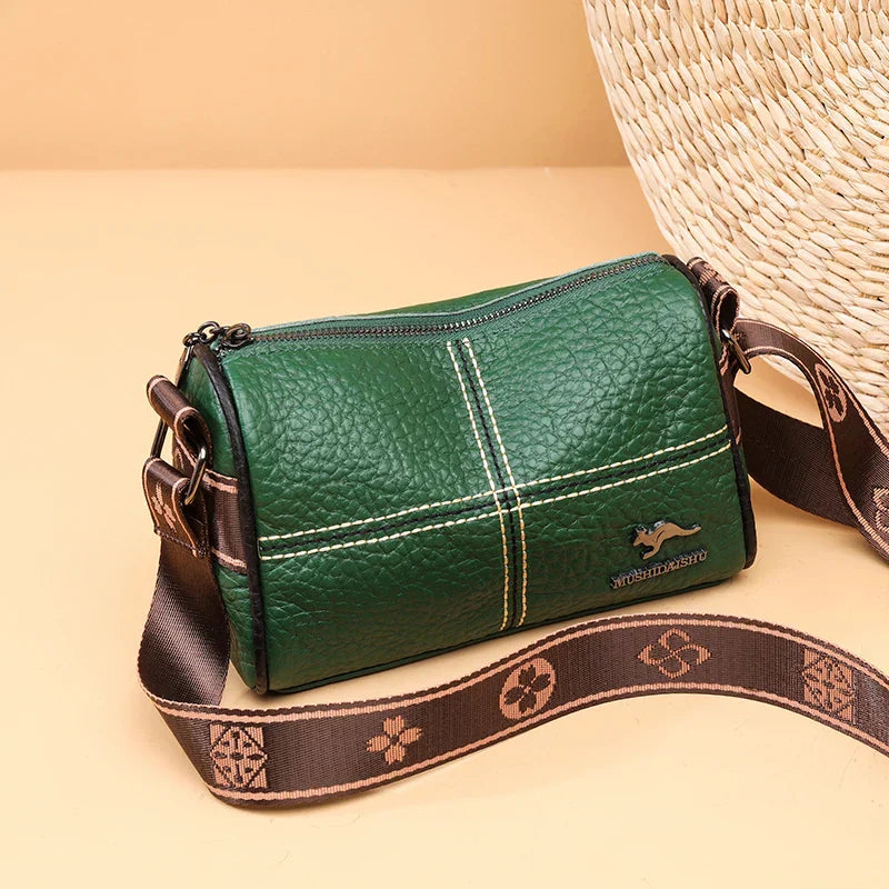 Muse™ - Stylish Crossbody Bag with Stone Grain Pattern