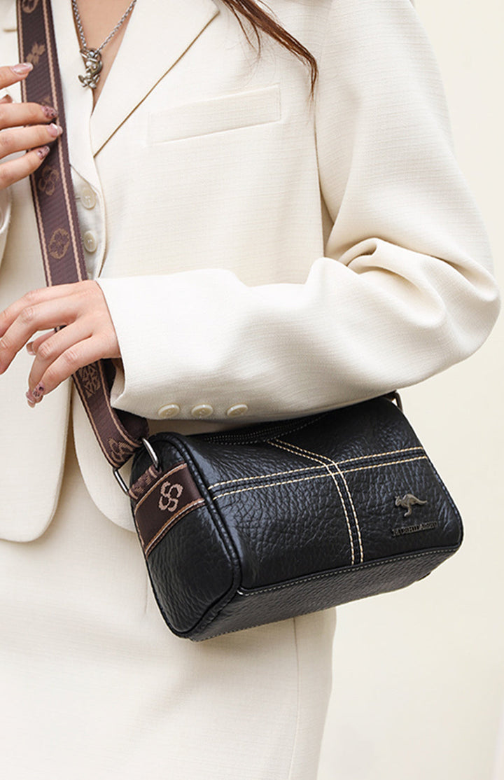 Muse™ - Stylish Crossbody Bag with Stone Grain Pattern