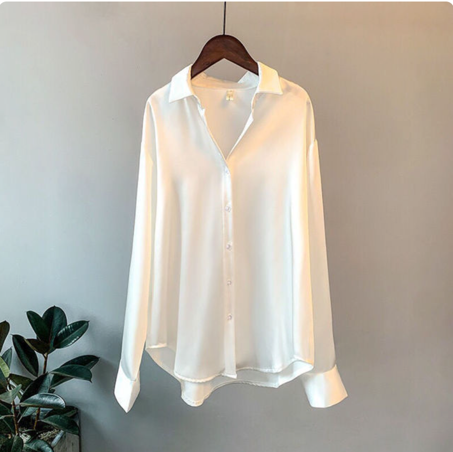 Camicia™ - Women's Satin Shirt