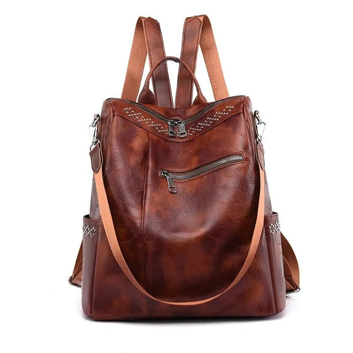 CARINA™ - Vintage Leather Backpack