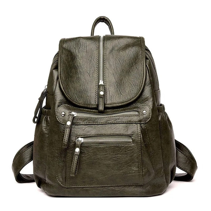 GALILEA™ - Lightweight Leather Backpack