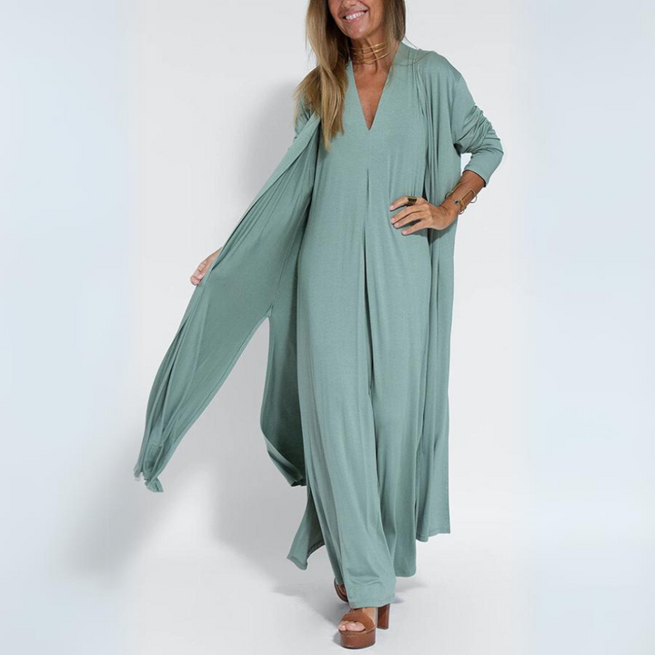 Sole® | Elegant Summer Dress + Free Shawl